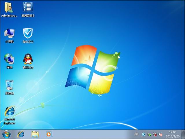 深度技术 Ghost win7 sp1 快速装机版