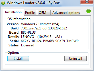 win7 loader 2.0.6