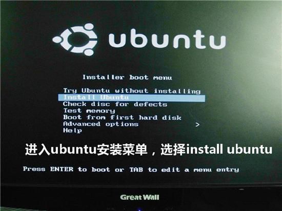 ubuntu?u盘安装