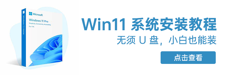 Win11 系统安装教程 无须∪盘，小白也能装