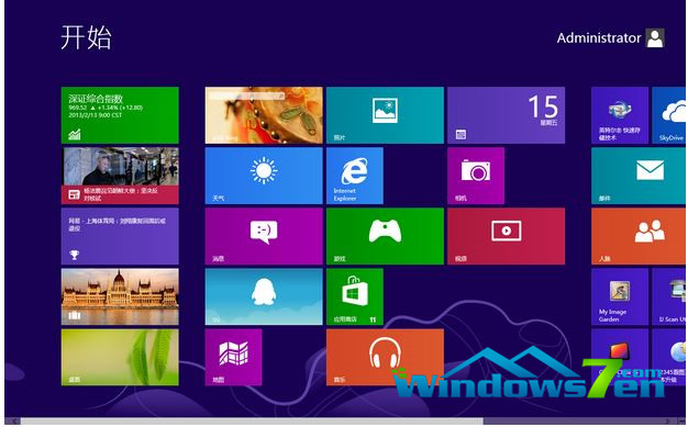 windows 8 metro桌面截图 封面